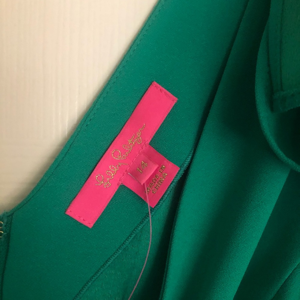 Lily Pulitzer Danni Pantsuit color Emerald Isle